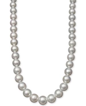 Belle De Mer White Cultured South Sea Pearl (10mm) Collar Necklace