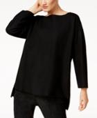 Eileen Fisher Wool High-low Sweater