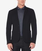 Perry Ellis Men's Slim-fit Textured Knit Jacket