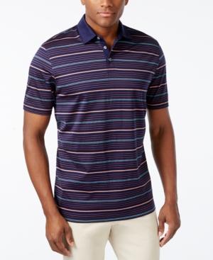 Cutter & Buck Men's Helios Mercerized Stripe Polo