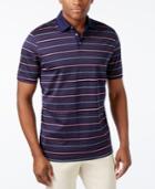 Cutter & Buck Men's Helios Mercerized Stripe Polo