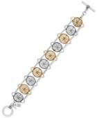 Lucky Brand Two-tone Pave Toggle Bracelet