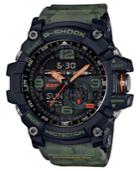 G-shock Men's Analog-digital Burton Mudmaster Camo Green Resin Strap Watch 55.3mm - Limited Edition
