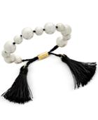 Kate Spade New York Gold-tone Beaded Tassel Slider Bracelet