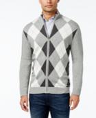 Club Room Men's Zip-front Sweater, Only At Macy's
