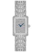 Bulova Women's Crystal Accented Stainless Steel Bracelet Watch 32mm 96l244