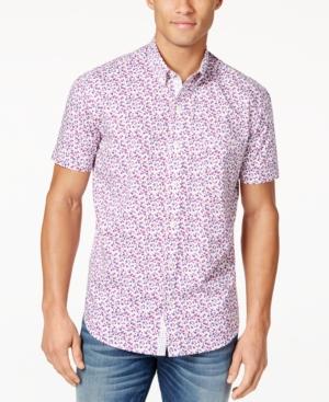 Construct Men's Watercolor Floral Shirt, Only At Macy's