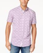 Construct Men's Watercolor Floral Shirt, Only At Macy's