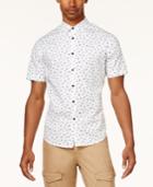 Sean John Men's Partial Letters Shirt, Created For Macy's