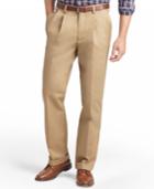 Izod American Pleated Classic-fit Wrinkle-free Pleated Chino Pants
