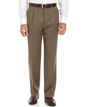 Lauren By Ralph Lauren Pants Tan Solid Pleated