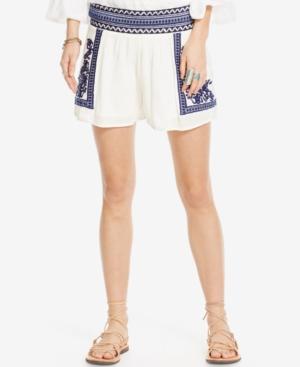 Denim & Supply Ralph Lauren Embroidered Gauze Shorts