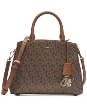 Dkny Paige Medium Signature Satchel, Created For Macy's