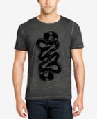 William Rast Men's Snake Graphic-print T-shirt