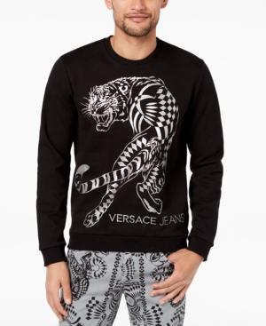 Versace Men's Gold-foil Sweatshirt