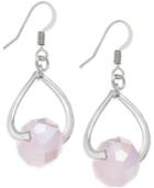 C.a.k.e. By Ali Khan Silver-tone Infinity Drop Earrings