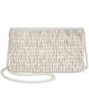 Adrianna Papell Indi Fringe Clutch