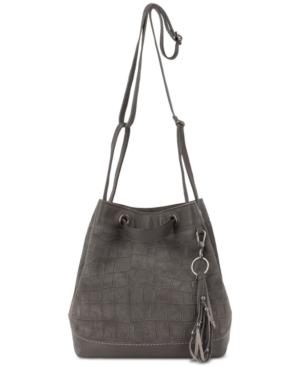The Sak Castella Drawstring Bucket Leather Crossbody
