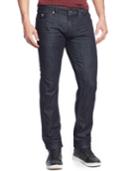 Guess Men's Slim-straight Fit Smokescreen-wash Jeans