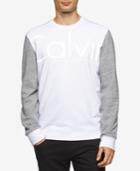 Calvin Klein Jeans Men's Colorblocked Long-sleeve Shirt