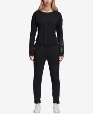 Adidas Embroidered French Terry Jumpsuit