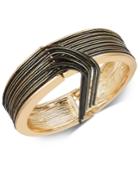 Thalia Sodi Gold-tone Multi-chain Bangle Bracelet, Created For Macy's