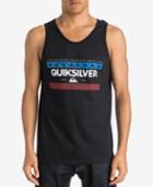 Quiksilver Men's The General American Graphic-print Logo Tank