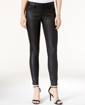 Dl 1961 Emma Coated Black Wash Jeggings