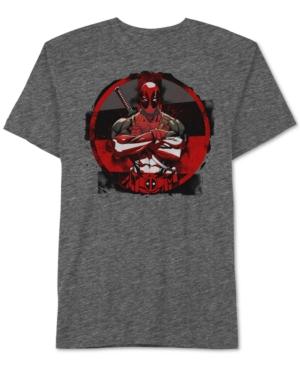 Men's Deadpool Four Block Graphic-print T-shirt From Jem