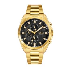 Men's Esq0131 Gold-tone Ip Stainless Steel Chronograph Bracelet Watch