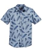 American Rag Men's Feather Shirt, Created For Macy's