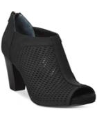 Giani Bernini Alanny Footbed Perforated Booties, Only At Macy's Women's Shoes