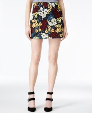 Rachel Rachel Roy Floral-print Mini Skirt, Created For Macy's