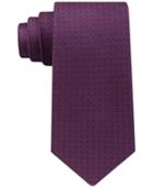 Calvin Klein Men's Filetto Medallion Silk Tie