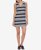 Tommy Hilfiger Striped Shift Dress, Only At Macy's