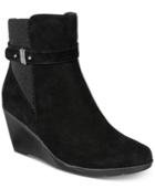 Aqua College Lisa Waterproof Wedge Booties, Created For Macy's Women's Shoes