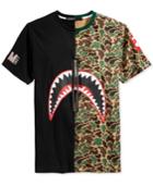 Hudson Nyc Men's Camo-print Shark T-shirt