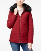 Tommy Hilfiger Faux-fur Quilted Barn Jacket