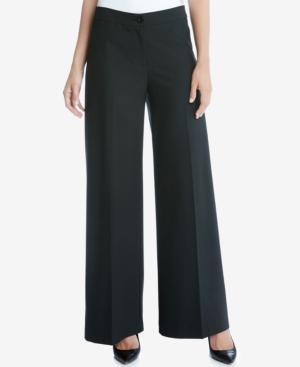 Karen Karen Pleated Wide-leg Pants