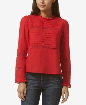 Avec Les Filles Cotton Victorian Blouse