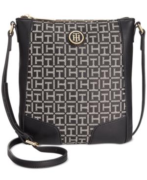 Tommy Hilfiger Elise Monogram Jacquard Crossbody