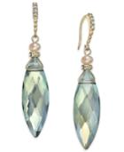 Inc International Concepts Gold-tone Crystal Drop Earrings, Only At Macy's