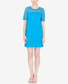 Catherine Catherine Malandrino Lattice-trim T-shirt Dress