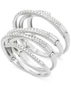 Wrapped In Love Diamond Multi-row Ring (1 Ct. T.w.) In 14k White Gold