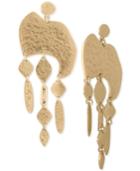 Rachel Rachel Roy Gold-tone Hammered Shaky Drop Earrings