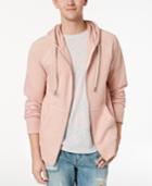 American Rag Men's Pink Textured Hoodie, Created For Macy's