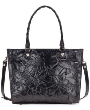Patricia Nash Zancona Embossed Leather Tote