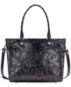 Patricia Nash Zancona Embossed Leather Tote