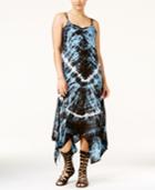 Raviya Tie-dyed Hankerchief Hem Cover-up Dress Women's Swimsuit