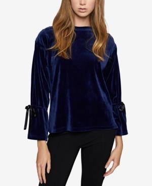 Sanctuary Velvet Bell-sleeve Top